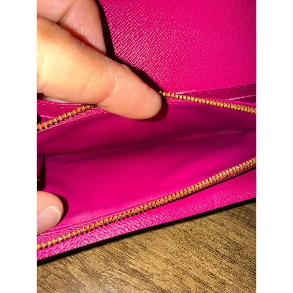 Louis Vuitton Murakami Monogram Multicolore Sarah Wallet Blanc/Grenade with box